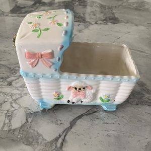 1950’s Musical Cradle Planter